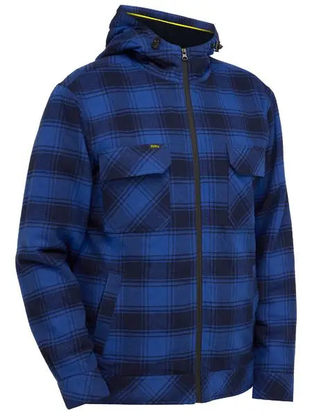 Bisley Zip Hoodie With Sherpa Lining BJ6102 Metro Workwear